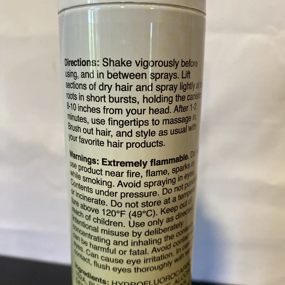 Vitresse Tropical Coconut Dry Shampoo, Removes Oil, Sweat & Odor,‎ 7oz